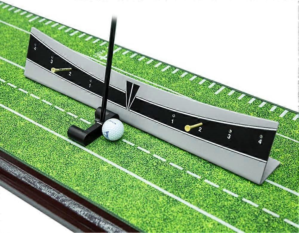 Golf Putting Trainer with Precision Alignment and Smooth Stroke Guidance Practice Board