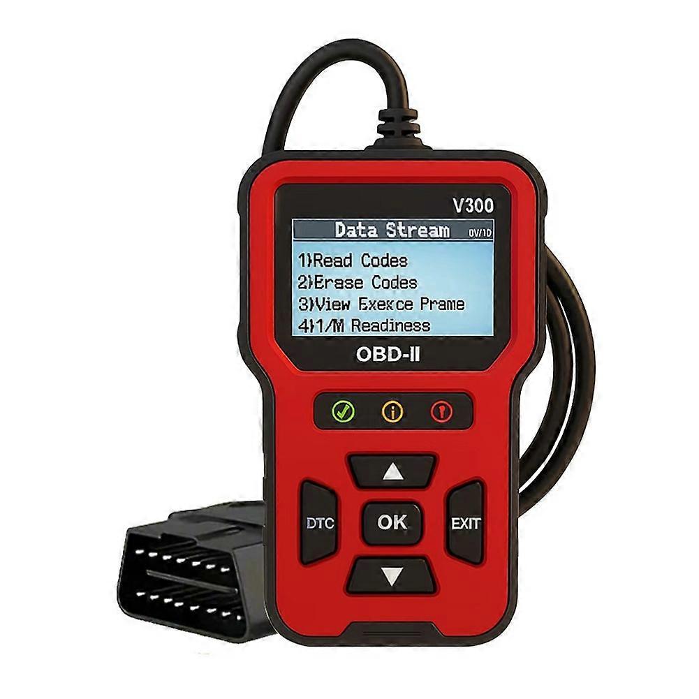 OBD2 Scanner Diagnostic Tool Advanced Fault Code Reader with Comprehensive Vehicle Monitoring