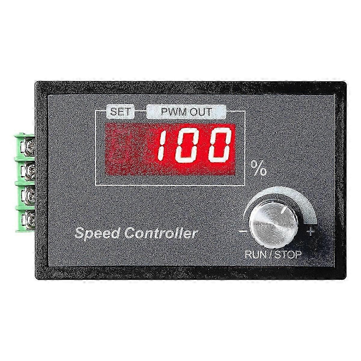 Suitable For Pwm Dc Motor Speed Controller 6-60V 30A With Digital Display & Pcb