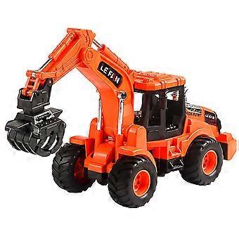 Kids Construction Truck Toy Inertia Drive Movable Joints Toddlers Boys Girls Simulated Engineering