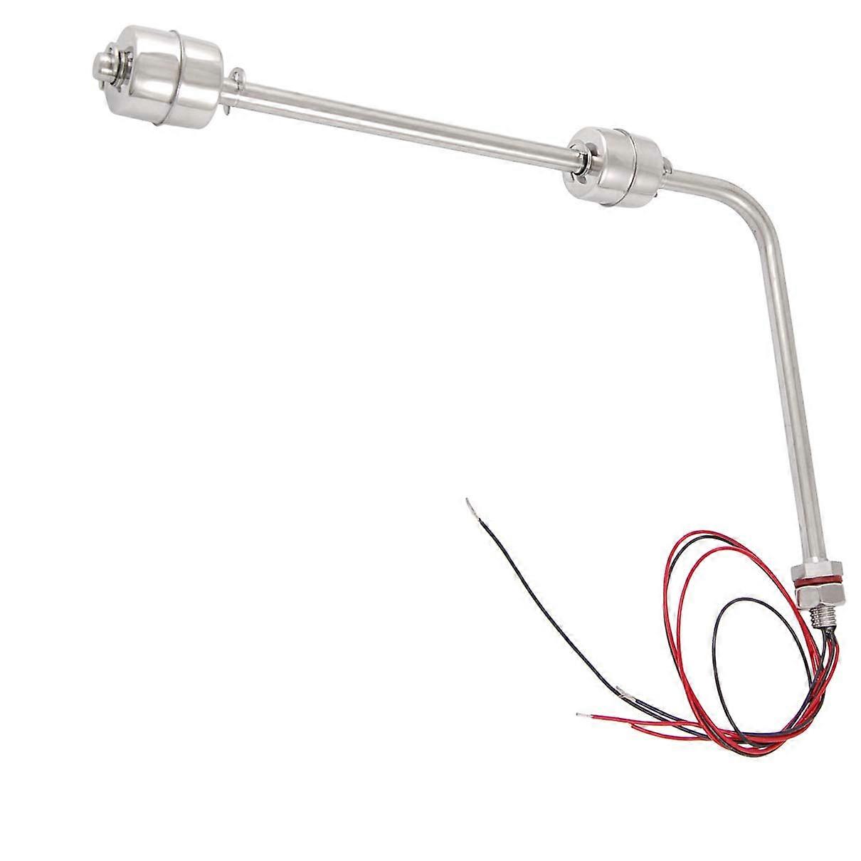 Stainless Steel Right Angle Water Level Sensor Float Switch with Dual Balls for Overflow Prevention