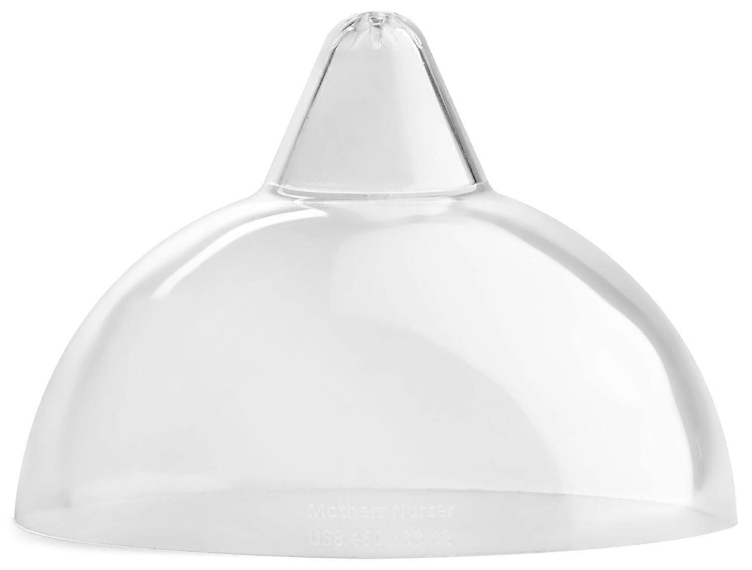 Silicone Nipple Shield for Breastfeeding, Transparent Soft Comfort, Easy Clean, 1 Count