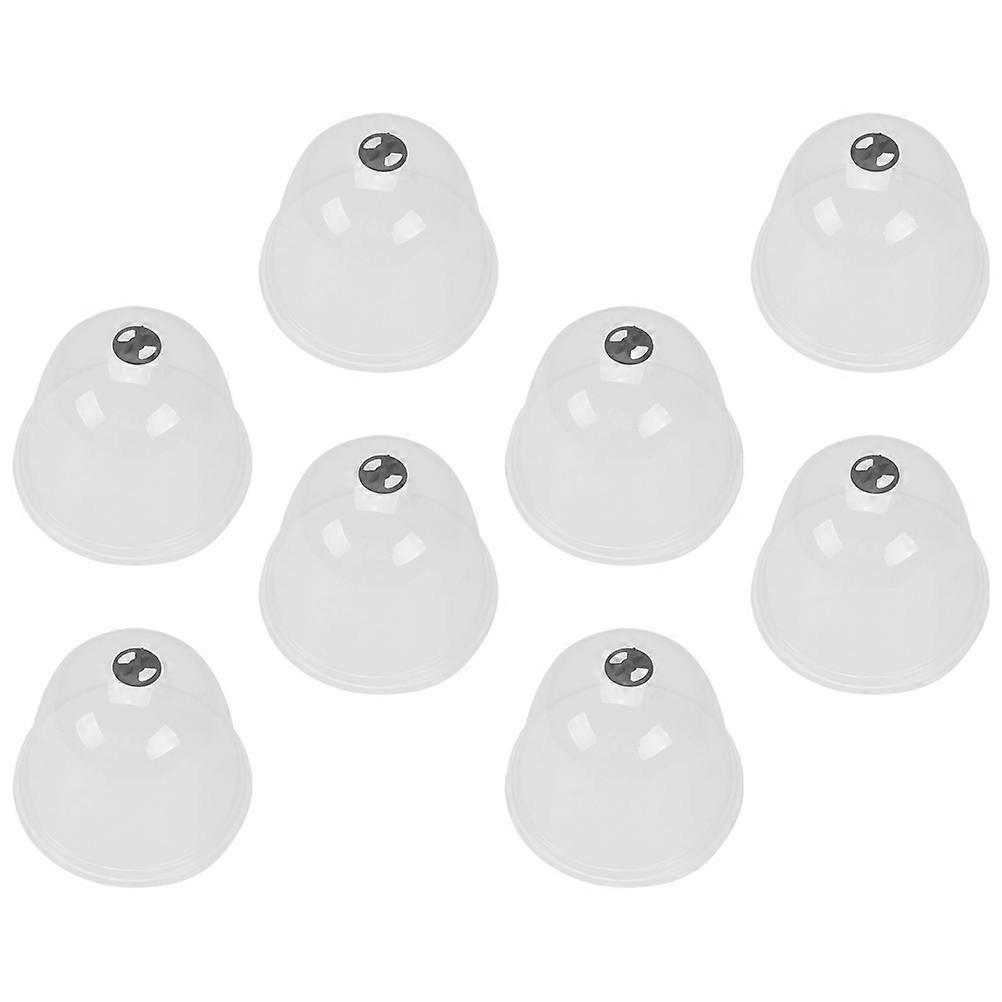 Plastic Covers for Moisturizing Plants with 16Pcs Succulent Plant Lids