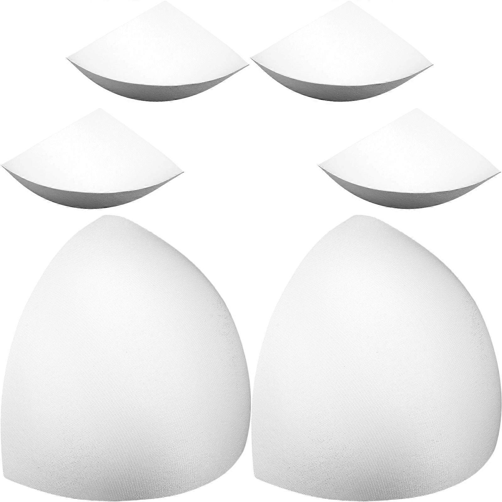 Push Up Bra Swimsuits Inserts 3Pairs White Removable Bra Pads