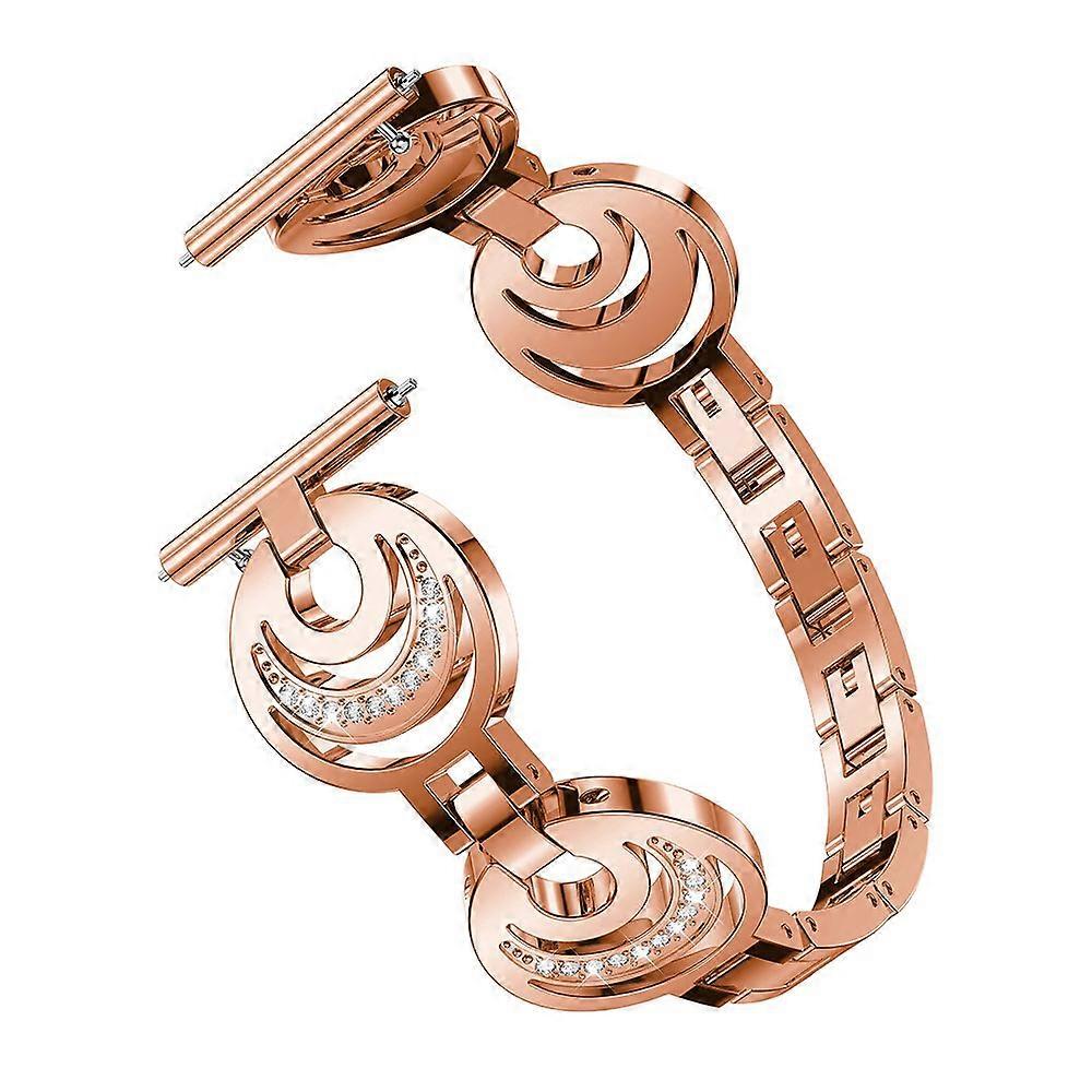 Replacement Band Dark Gold Metal Strap Adjustable Comfortable Fit for Fitbit Versa Lite/2