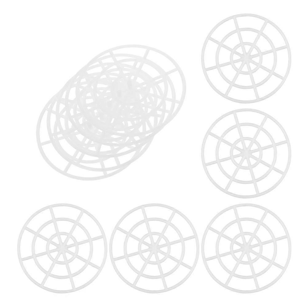 Pickles Press Plastic Tool compatible Pickle Jar 10Pcs White Jar Weight Plate