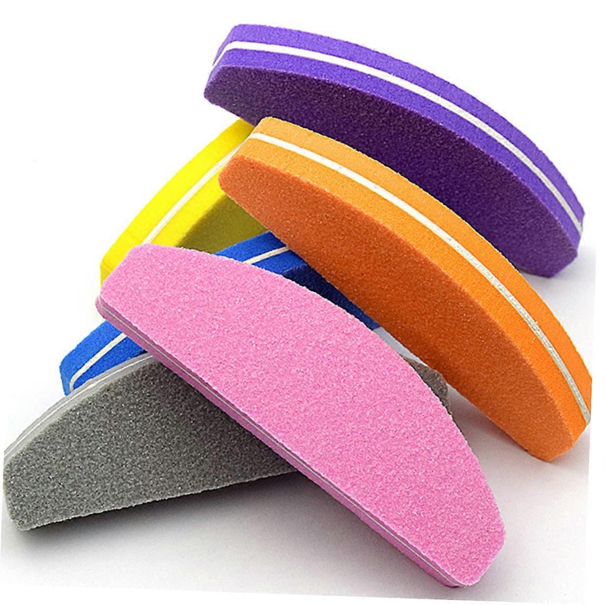 20pcs Professional Nail Buffer Kit with Durable Sponge Files for Smooth Shine Finish