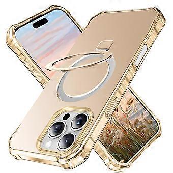 Lemonda For iPhone 16 Pro Case Small Wavy Edge Compatible with MagSafe Anti-Drop PC+TPU Phone Cover 