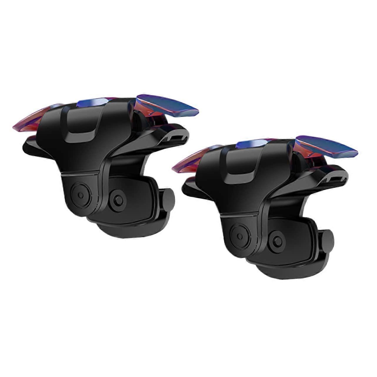 1 Pair Mobile Game Controller for PUBG and COD Mobile, Fast Response Phone Game Trigger with AntiSlip Grip