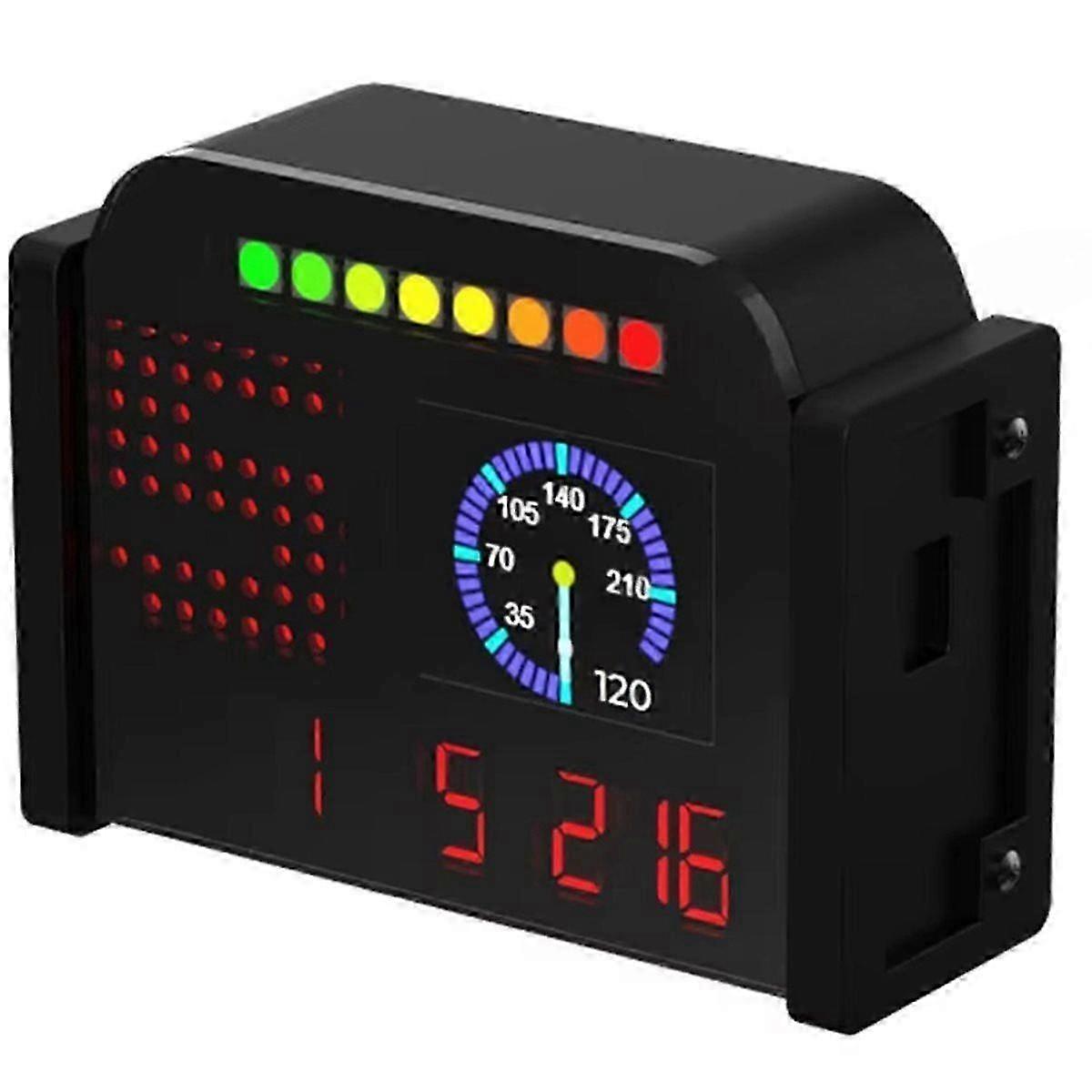 PC USB Simracing Game Multifunctional Dashboard Display Meters compatible with compatible with compatible with SIMAGIC compatible with