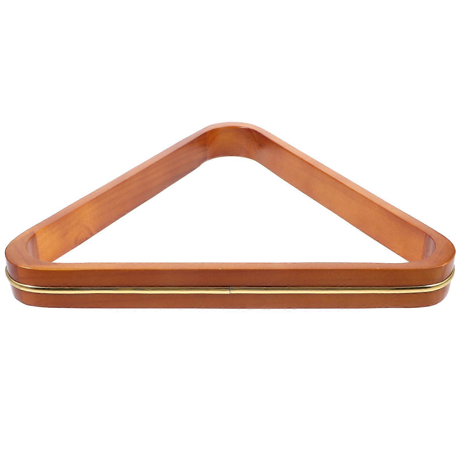 Wood Billiard Triangle Rack Holder for Pool Table 3Pcs Set