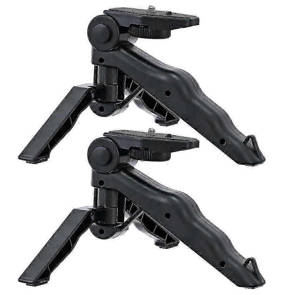 Handheld Tripod Action Camera Tripod for Phone 2Pcs Adjustable Mini Stand