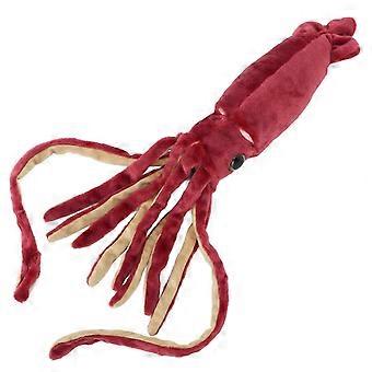 Large Plush Squid Soft Marine Animal Stuffed Toy for Kids and Adults