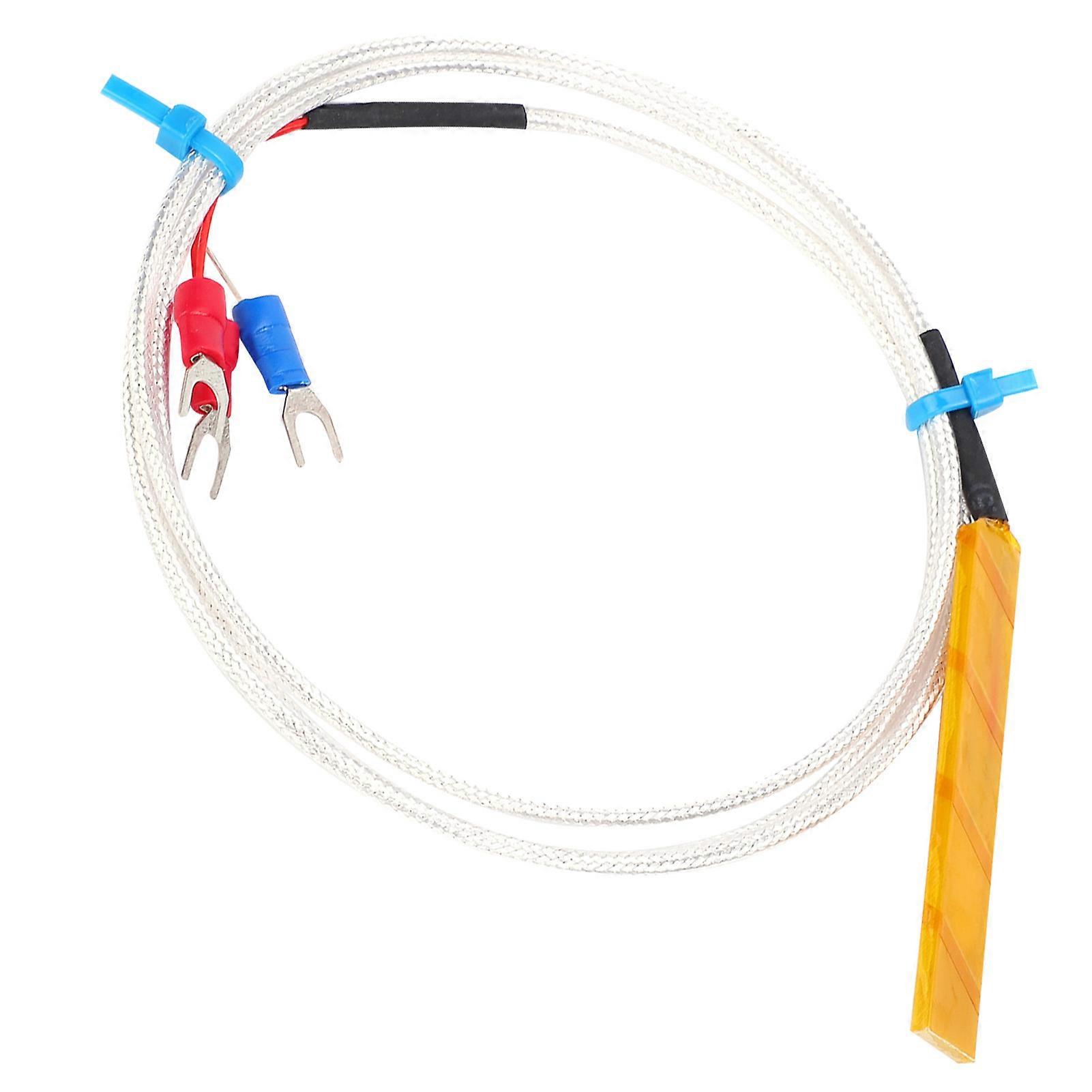 PT100 Waterproof Temperature Sensor Thermistor Temperature Measuring Probe Patch Type2m