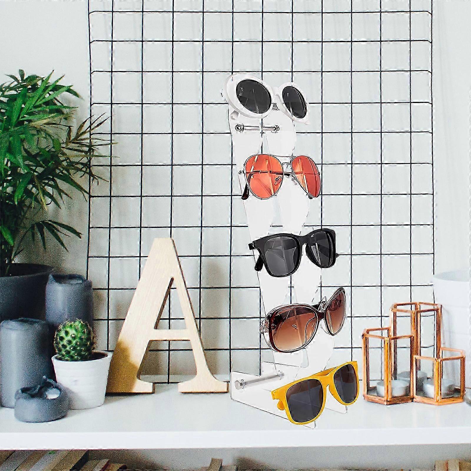 Clear Glasses Display Stand for Organizing Eyeglasses