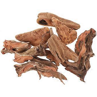 Aquarium Ornament Driftwood for Fish Tank Decor 10Pcs Assorted Color Wood