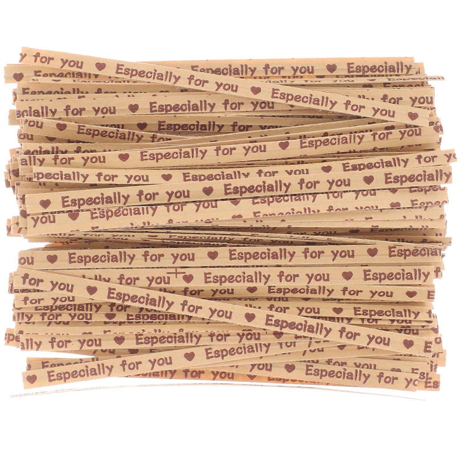 1400pcs Delicate Bread Ties Convenient Gift Bag Ties Multi-function Candy Ties Party Accessory