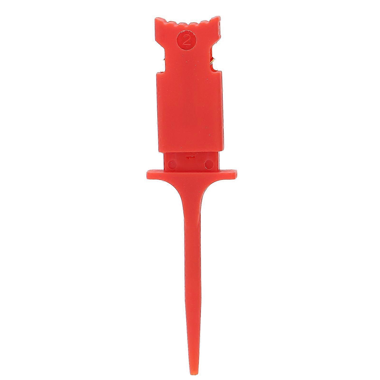 Test Hook Mini IC Testing Clip PA for Electronic Experiment Repairing MaintenanceRed