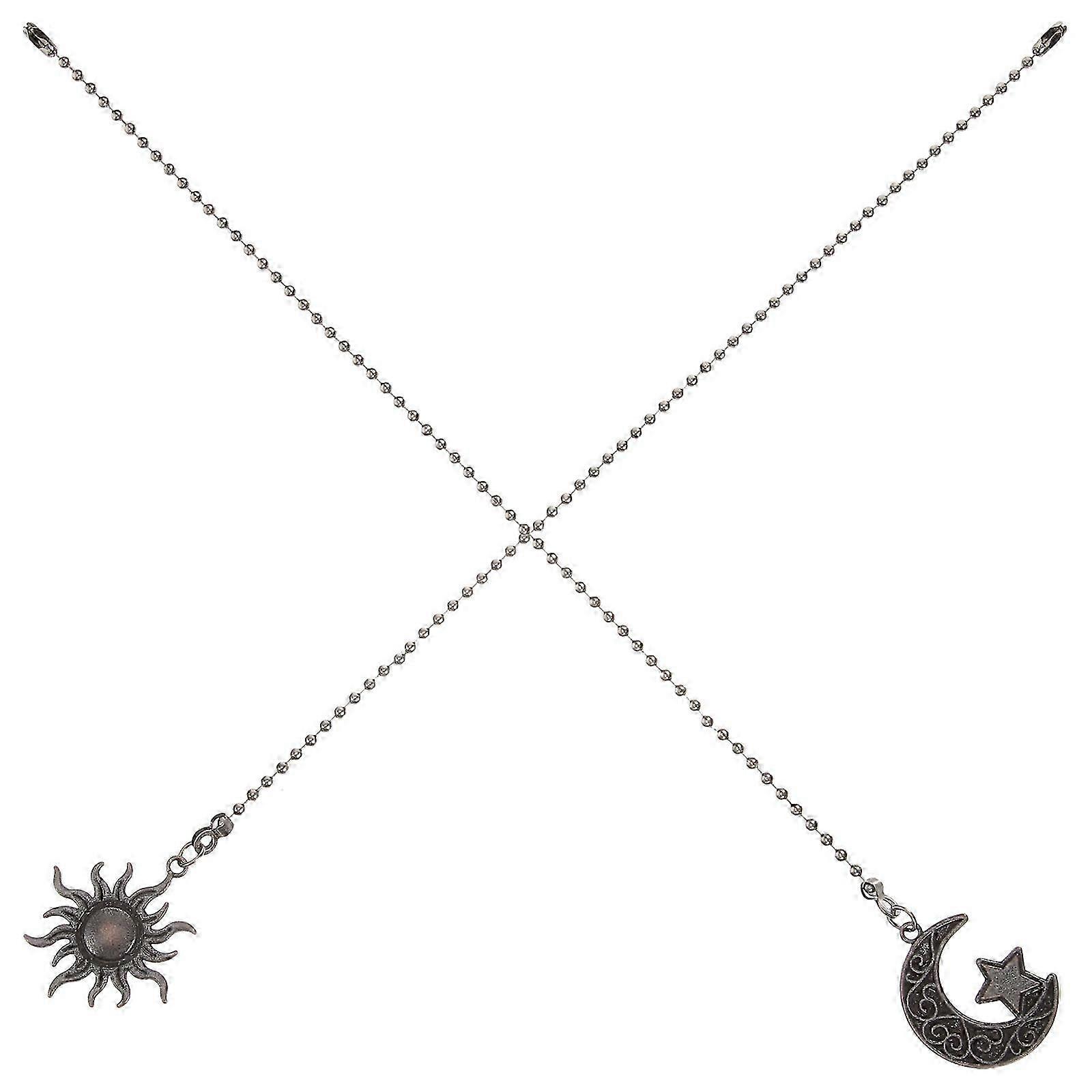 Ancient Copper Pendant Pull Chain 2Pcs for Home Decor