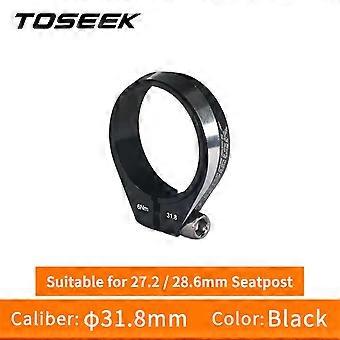 Bike Seat Post Clamp 31.8 34.9mm Mountain Aluminum Alloy Ultralight Mountain Bicycle Seatpost Clamps Cycling Parts