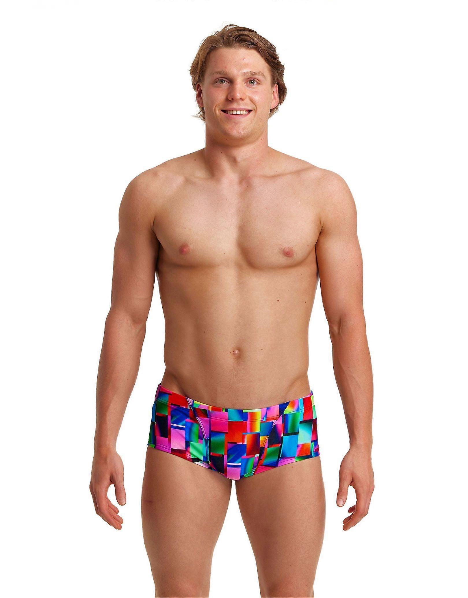 Funky Trunks Patch Panels Swim Trunks