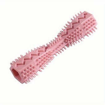 Soft Rubber Dog Toothbrush Toy, Molar Stick for Small Breeds, Interactive Teeth Cleaning Chew