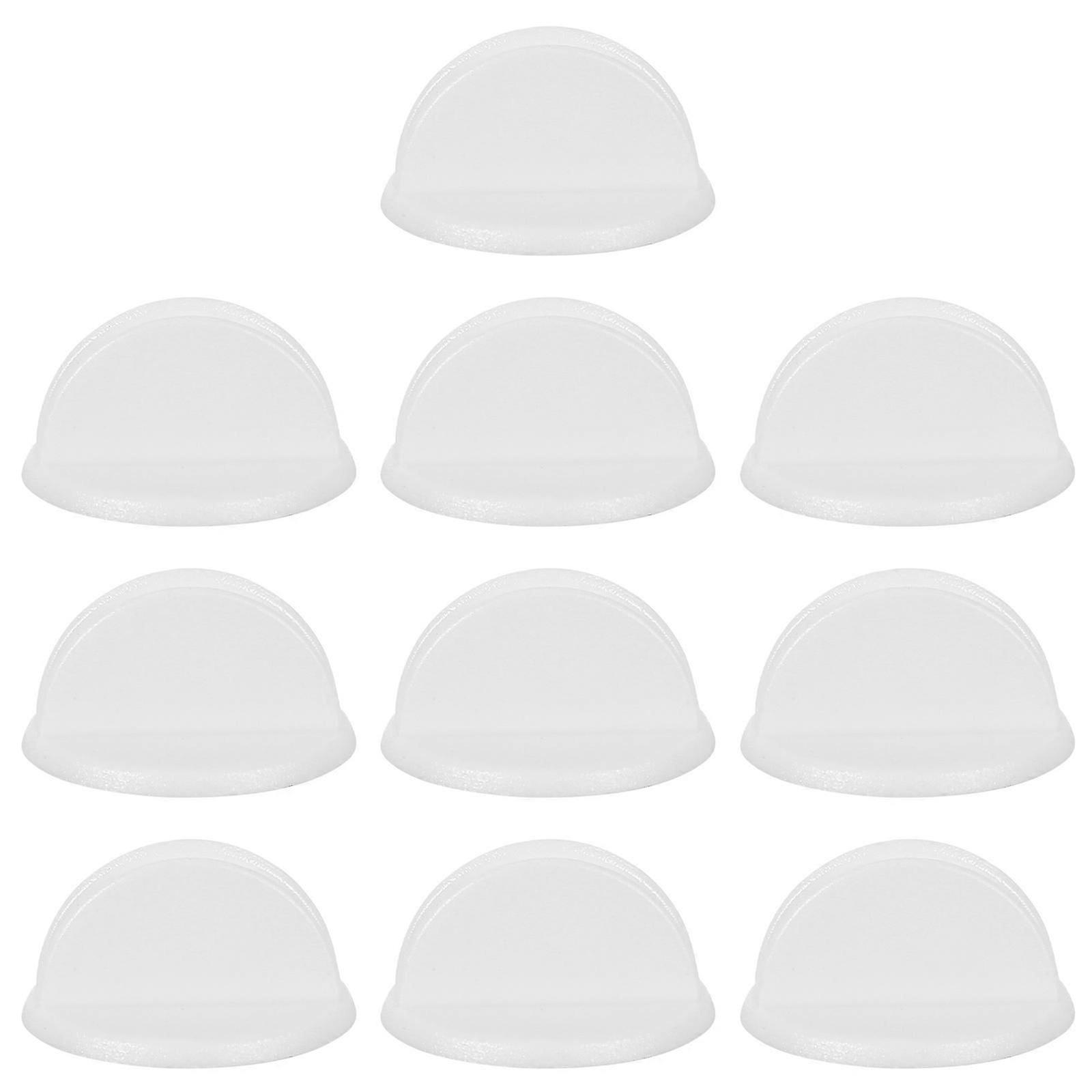 Mini Label Display Clips for Goods 100Pcs White Plastic Note Clips