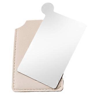 Makeup Mixing Palette with Integrated Mirror and Spatula for Foundation Color Matching