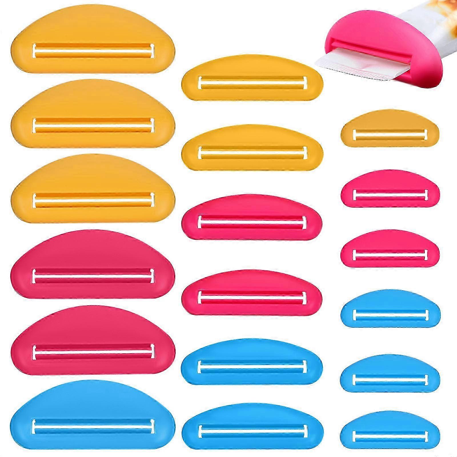 18Pcs Toothpaste Tube Pigment Tube Toothpaste Squeezing Tools