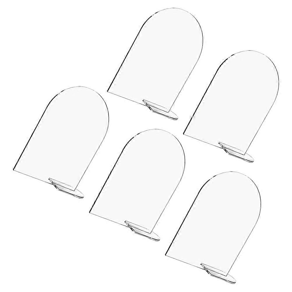 Transparent Acrylic Table Number Signs for Wedding Use with 5Sets