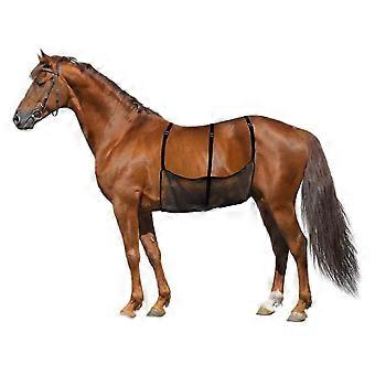 Hestebukbeskytter, flueduk til rideturer, magebeskytter i netting, for ridestall, hestebukbeskytter, S