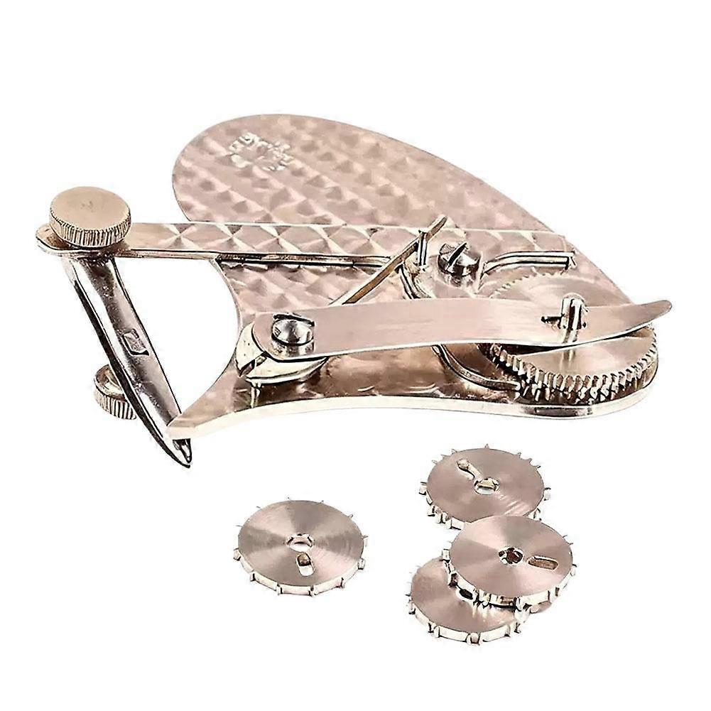 Retro Precision Dotting Pen Set Mechanical Gear Driven Fine Point Kit Roller Wheel Drawing Scriber Dashed Lines