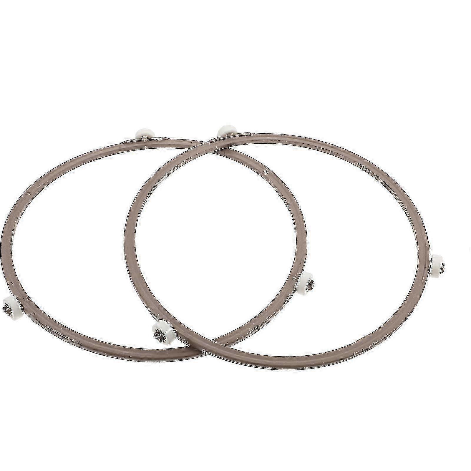 Microwave Turntable Stand Ring Set for AEG, Plastic Tray Support 2-Pack
