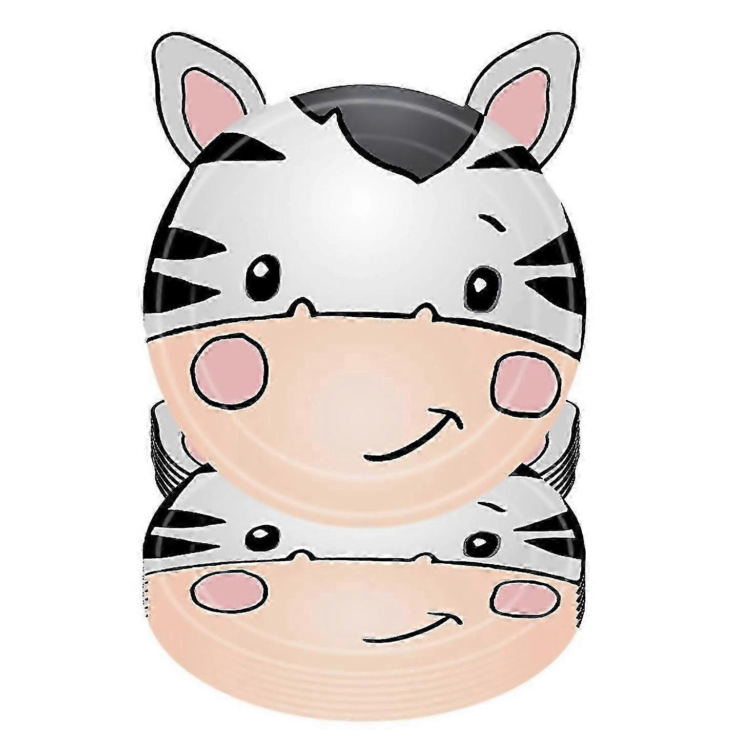 Horse Jungle Print Disposable Tableware