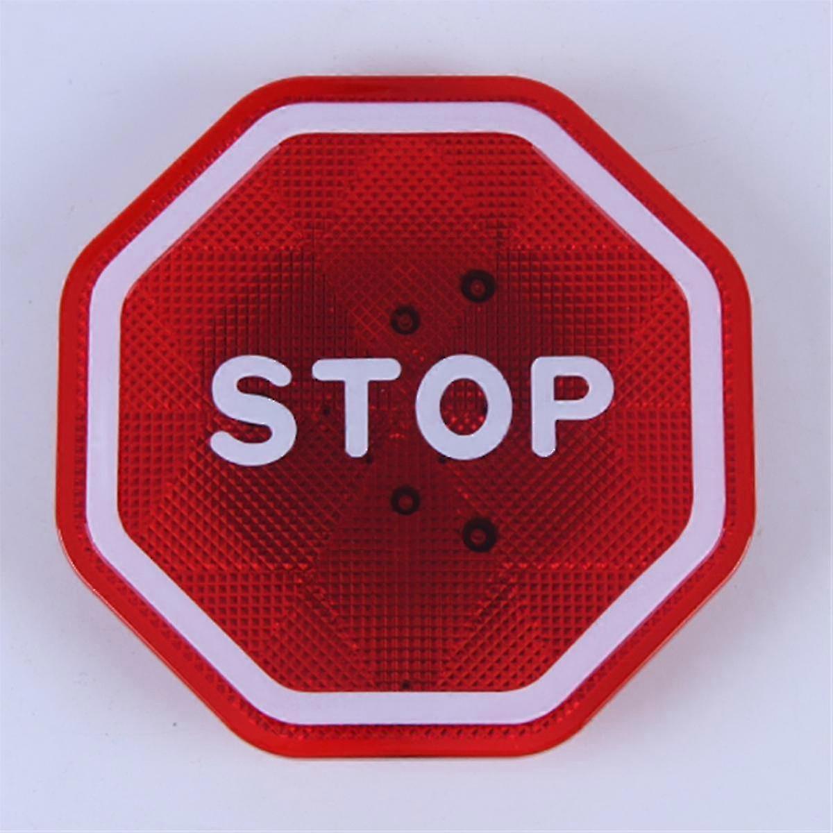 LED-Activated Garage Stop Sign