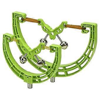 Double Bell Fishing Rod Holder Alarm Indicator Rod Holder Double Bell Alarm Sound Alarm Fishing Accessories_cc
