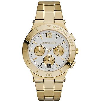 Mkors Wyatt Quartz Analog Women's Watch with MK5933 Gold Plated Stainless Steel Bracelet