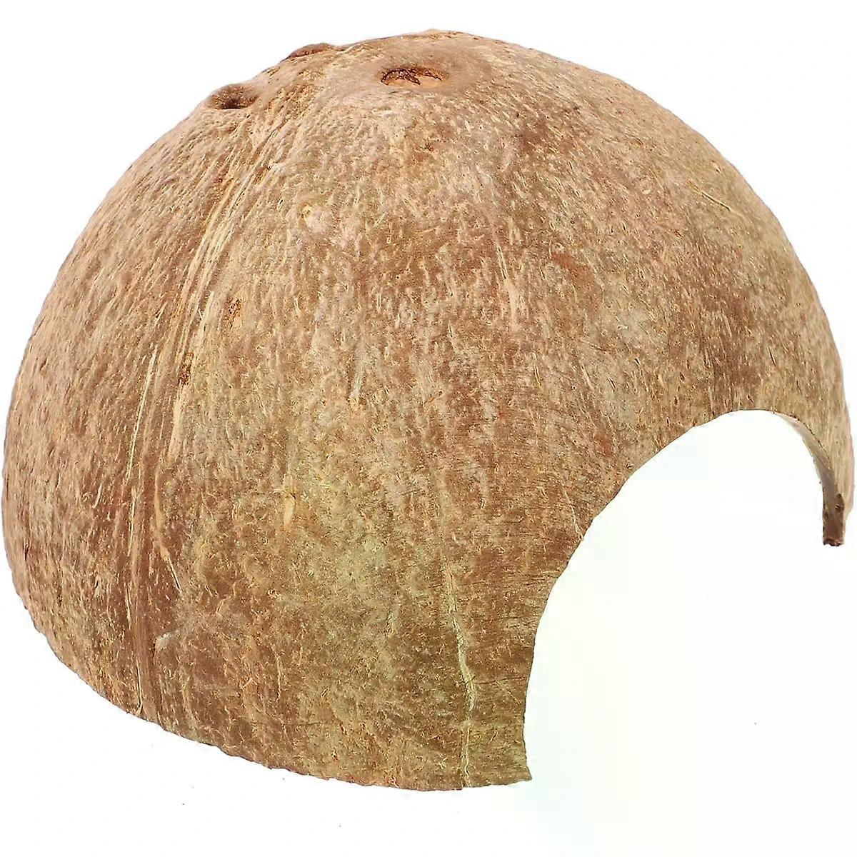 Shell Hideout for Reptile Tanks, Textured Decor Cave