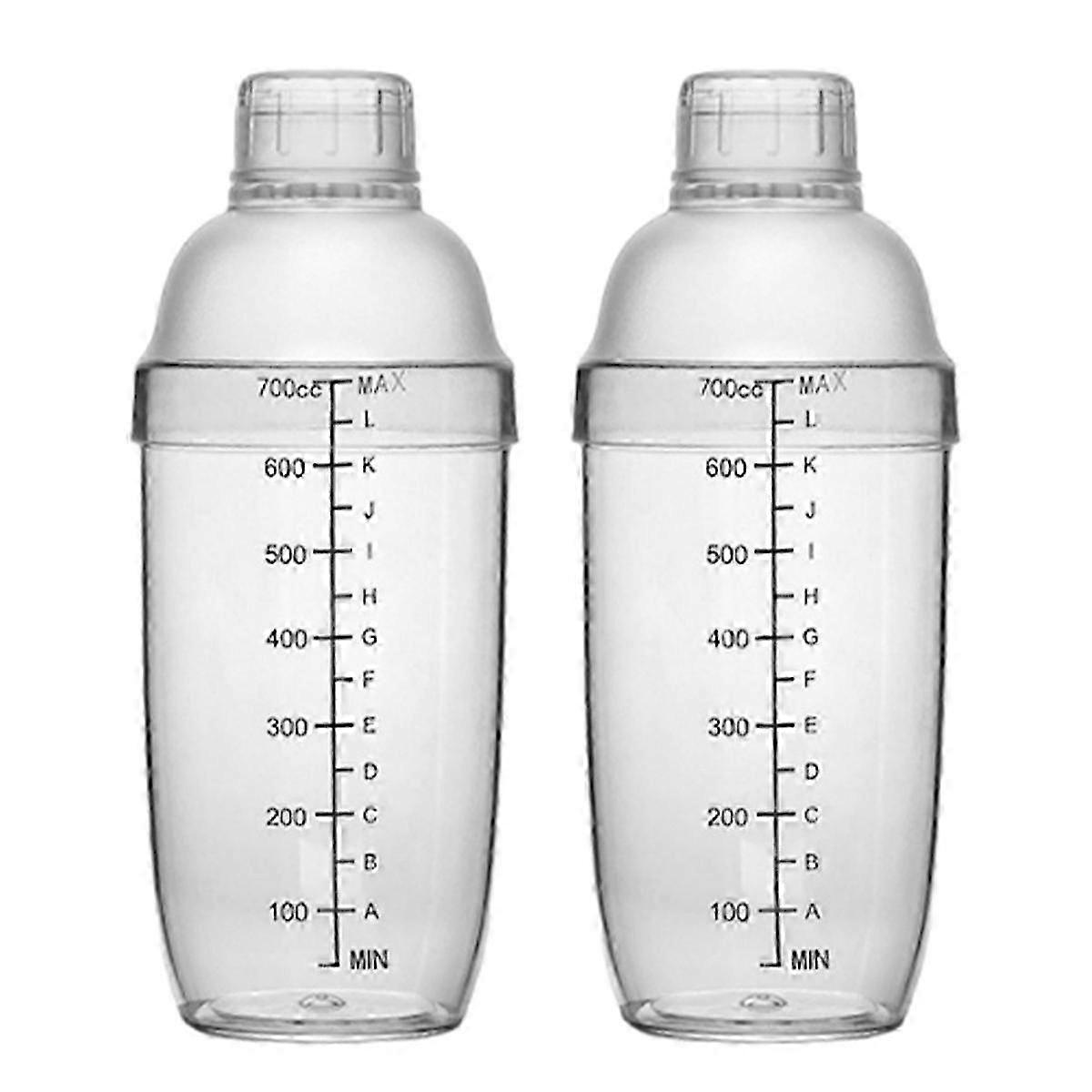 2-Piece Frosted Bar Shaker Set