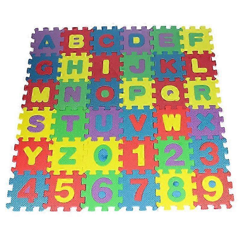 6x6cm Foam Alphabet Early Learning Set