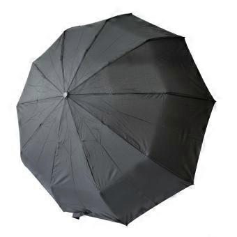 Windproof Automatic Umbrella with Extra‑Wide Canopy, One‑Touch Open, Anti‑Slip Grip, Black 35.08in