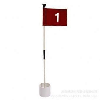 Backyard Golf Practice Putting Green Flag and Flagpoles with Hole Cup