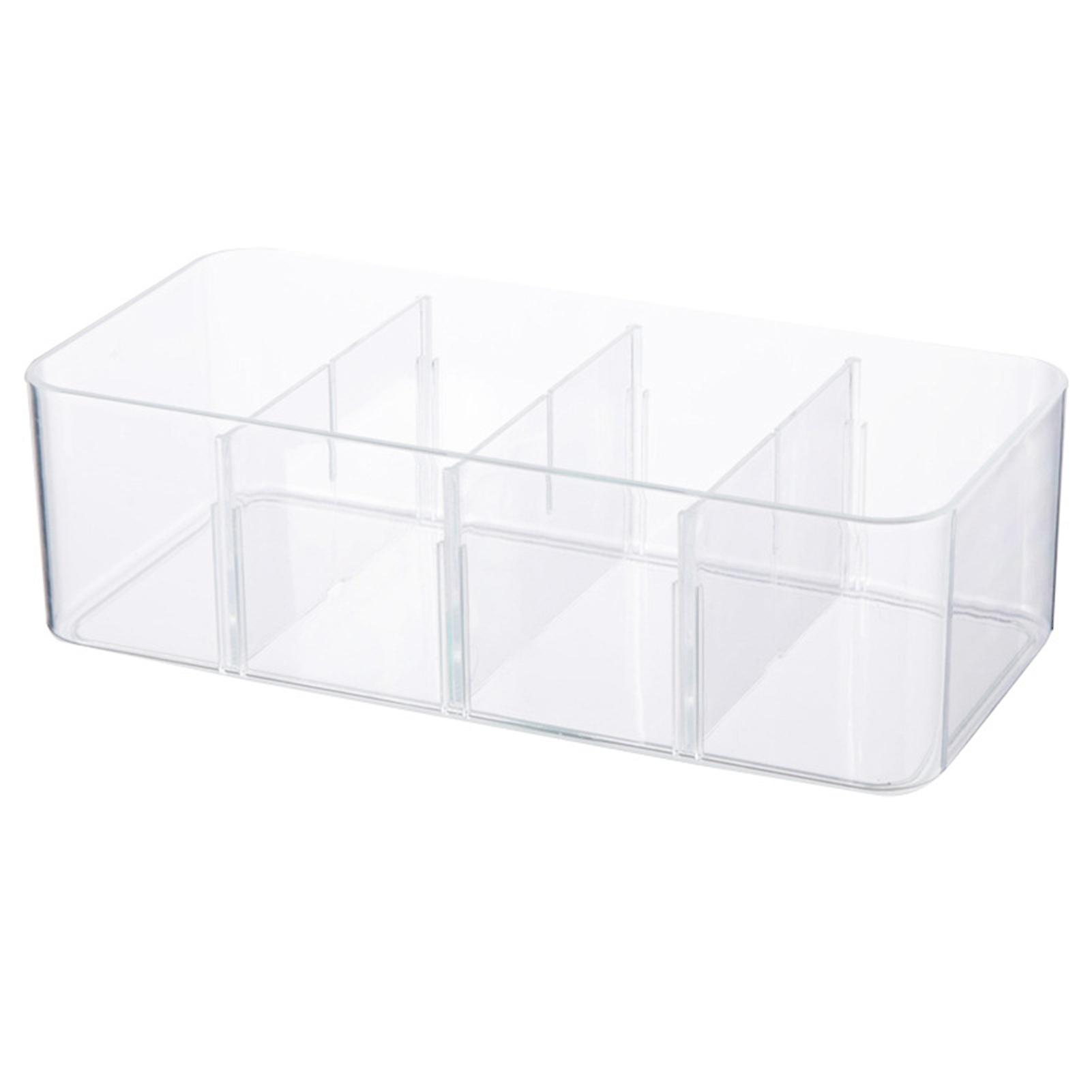 Clear Plastic Storage Bins Space Saving Clothes Organizer