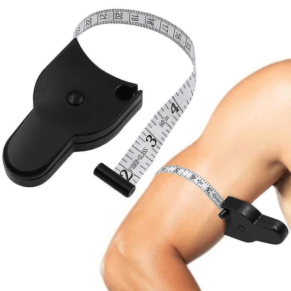 1.5m Double-sided Self-tightening Measuring Tape Scale For Body Waist Leg Arm Measure