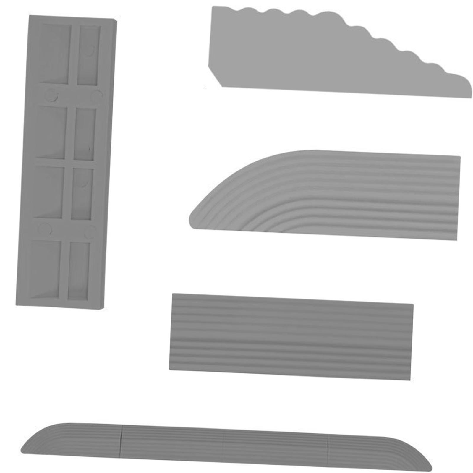 Kitchen Threshold Bars Step Ramp for Robot Vacuum Cleaner Gray