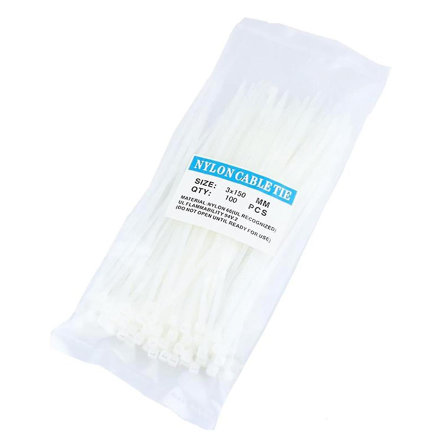 100pcs/set Cable Ties Self locking Good Insulation 7 Colors Heavy Duty Cable Ties For Home