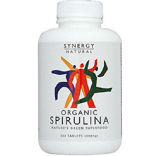 Synergy Natural Organic Spirulina, 500 tablets