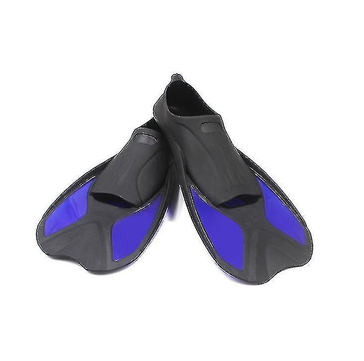 Short Blade Swim Fins For Training Swimming And Snorkeling-r