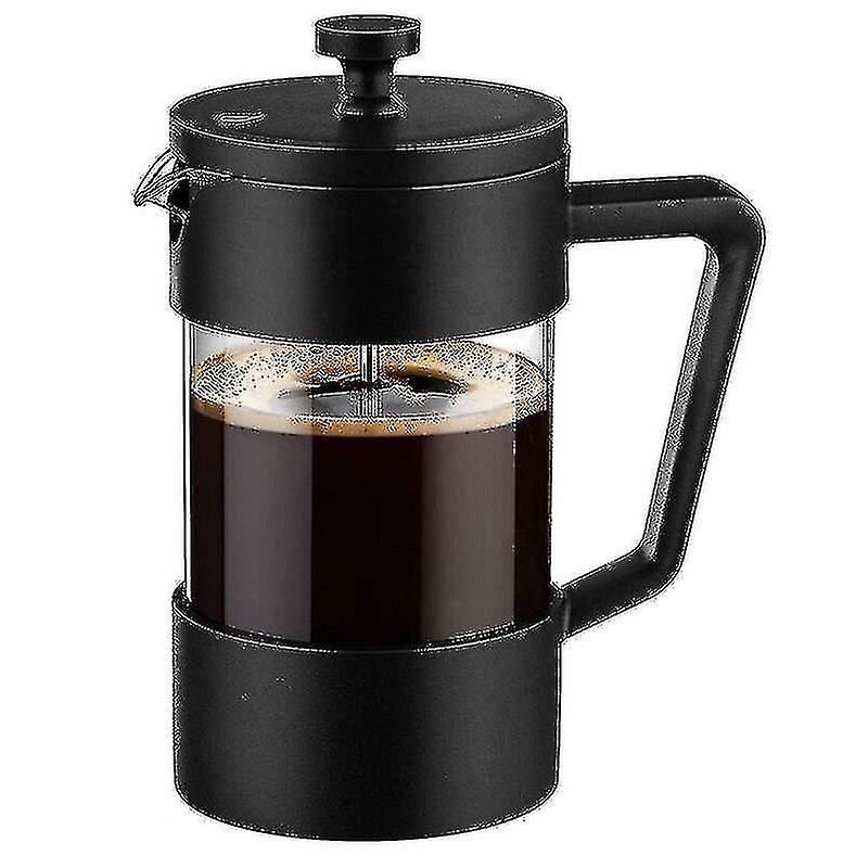 French Press Coffee & Tea Maker , Thickened Borosilicate Glass Coffee Press Rust Free