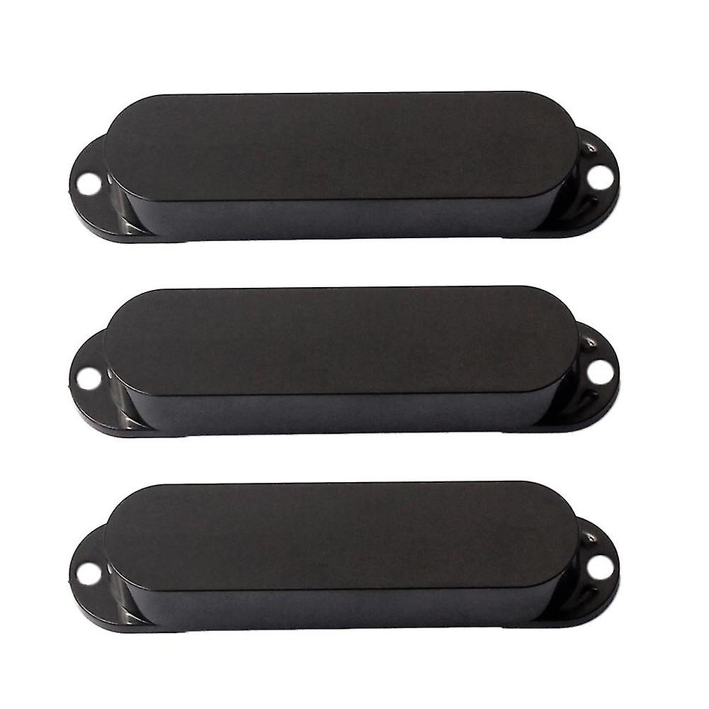 Black St Closed Single Coil Pickup Cover Sealed Pickup Covers